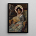 Isabella - Simon Maris — ingelijst kunstwerk aan de muur