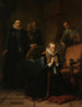 La dernière prière de Johan van Oldenbarnevelt - Simon Opzoomer — weergave van het kunstwerk