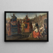 Een triomfantelijke Romeinse parade - Simon Peter Tilemann — ingelijst kunstwerk aan de muur