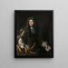 Portret van een ambassadeur - Simon Verelst — ingelijst kunstwerk aan de muur