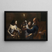 Sint Pieter die Sainte Agathe bezoekt in de gevangenis - Simon Vouet — ingelijst kunstwerk aan de muur