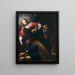 De bevrijding van Sint Pieter - Simone Pignoni — ingelijst kunstwerk aan de muur