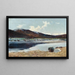 At the water's edge Loch Lomond Scotland - Sir Alfred East — framed artwork on a wall