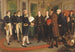 La Signature du traité de Gand, veille de Noël - Sir Amédée Forestier — weergave van het kunstwerk