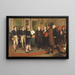 La Signature du traité de Gand, veille de Noël - Sir Amédée Forestier — ingelijst kunstwerk aan de muur