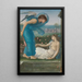 Cupidon en Psyché - Sir Edward Coley Burne-Jones — ingelijst kunstwerk aan de muur