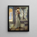 Pygmalion en het beeld, Het hart verlangt - Sir Edward Coley Burne - Jones — ingelijst kunstwerk aan de muur