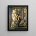 Pygmalion en het beeld, L’âme atteint - Sir Edward Coley Burne - Jones — ingelijst kunstwerk aan de muur
