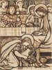 La Madeleine die de voeten van Christus zalft - Sir Edward Coley Burne-Jones — weergave van het kunstwerk