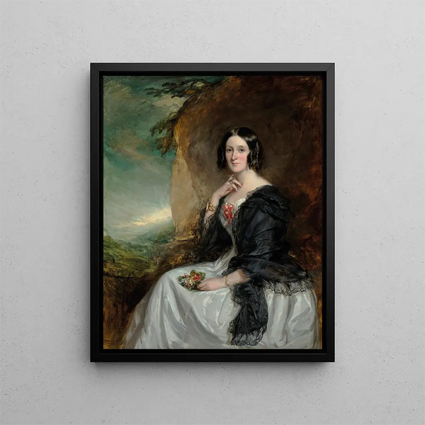 Sir Francis Grant - Portrait of a lady traditionally identified as Lady Peel.webp
