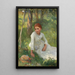 Midi dans le champ de foin - Sir George Clausen — ingelijst kunstwerk aan de muur