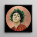 Een bacchante - Sir Hubert von Herkomer — ingelijst kunstwerk aan de muur