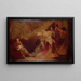 Elgiva in opdracht van aartsbisschop Odo - Sir John Everett Millais — ingelijst kunstwerk aan de muur