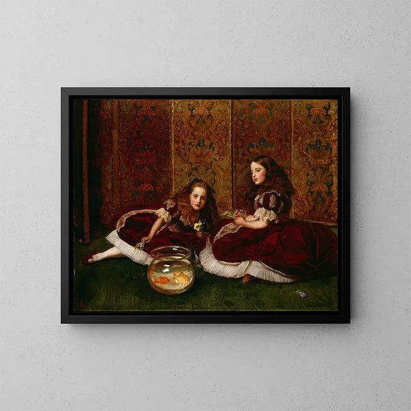 Vrijetijdsbesteding - Sir John Everett Millais — ingelijst kunstwerk aan de muur