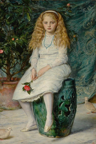 Sir John Everett Millais - Nina Daughter Of Frederick Lehmann Esq.webp