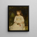 Portret van Meisje Scott, dochter van wijlen Thomas Alexander Scott uit Philadelphia - Sir John Everett Millais — ingelijst kunstwerk aan de muur