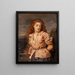De marteling van Solway - Sir John Everett Millais — ingelijst kunstwerk aan de muur