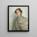 Een mooie Spaanse vrouw, Mme Chowne - Sir John Lavery — ingelijst kunstwerk aan de muur