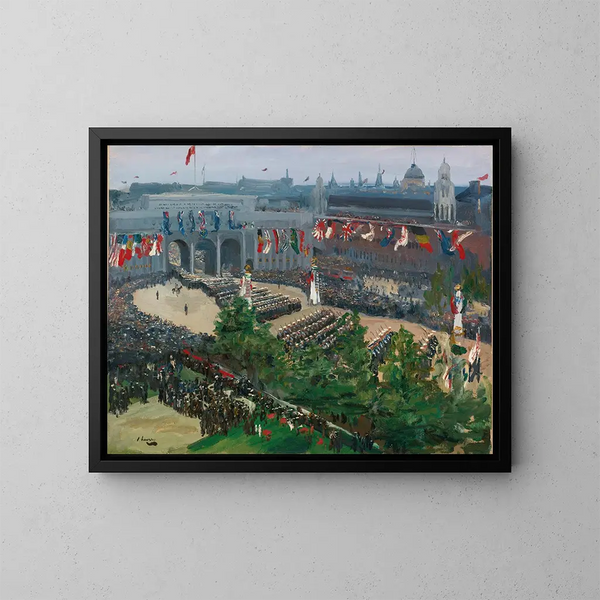 Arc de l'Amirauté, 19 juillet 1919 - Sir John Lavery — ingelijst kunstwerk aan de muur