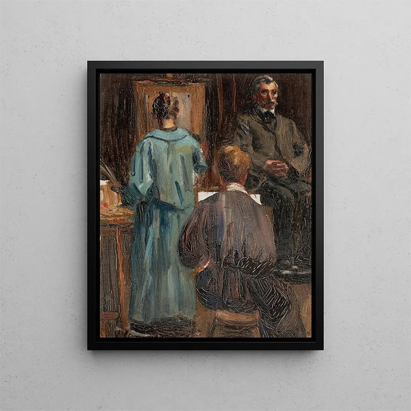 Sir John Lavery - Interior of the Artists Studio.webp