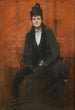 Portret van Helen Bell - Sir John Lavery — weergave van het kunstwerk