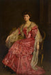 Portret van Mabel Choate 1870-1958 - Sir John Lavery — weergave van het kunstwerk