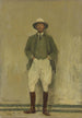 Portret van Walter B. Harris - Sir John Lavery — weergave van het kunstwerk