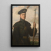 Sir Patrick Ford en uniforme d'archer royal - Sir John Lavery — ingelijst kunstwerk aan de muur