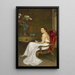 La dame en blanc, vicomtesse Wimborne - Sir John Lavery — ingelijst kunstwerk aan de muur