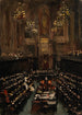 La ratification du traité irlandais à la Chambre des Lords anglaise 1921 - Sir John Lavery — ingelijst kunstwerk aan de muur
