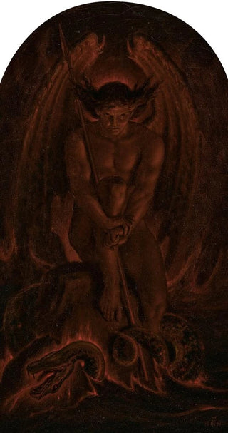 Sir Joseph Noel Paton - The Adversary Where their worm dieth not and the fire is not quenched.webp