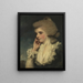 Frances Countess of Lincoln - Sir Joshua Reynolds — framed artwork on a wall