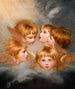 Têtes d'anges Miss Frances Gordon - Sir Joshua Reynolds — weergave van het kunstwerk