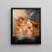 Têtes d'anges Miss Frances Gordon - Sir Joshua Reynolds — ingelijst kunstwerk aan de muur