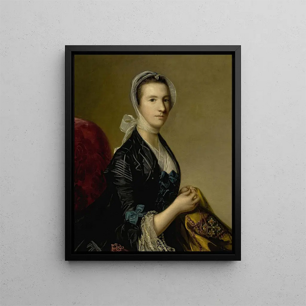 Sir Joshua Reynolds - Portrait Of Mrs Jubb.webp