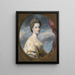 Portret van Sophia, mevrouw Edward Southwell, later Lady De Clifford - Sir Joshua Reynolds — ingelijst kunstwerk aan de muur