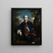 Portret van Charles Brandling - Sir Joshua Reynolds — ingelijst kunstwerk aan de muur