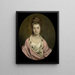 Portret van mevrouw Thomas Watkinson Payler - Sir Joshua Reynolds — ingelijst kunstwerk aan de muur