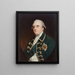 Portret van Robert Henley, tweede graaf van Northington - Sir Joshua Reynolds — ingelijst kunstwerk aan de muur