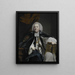Robert Hay Drummond D. D. aartsbisschop van York en kanselier van de Orde van de Kousenband - Sir Joshua Reynolds — ingelijst kunstwerk aan de muur
