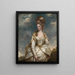 Sarah Campbell - Sir Joshua Reynolds — ingelijst kunstwerk aan de muur