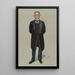 John Milton Hay - Sir Leslie Mathew Ward — ingelijst kunstwerk aan de muur