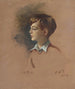 Portret van Mark Birley 1930-2007 kind - Sir Oswald Birley — weergave van het kunstwerk