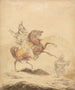 Een Franse draak - Sir Robert Kerr Porter — weergave van het kunstwerk