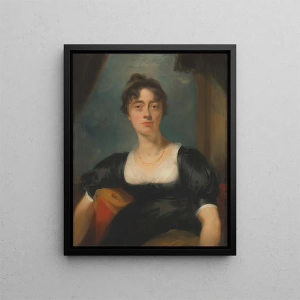 Sir Thomas Lawrence - Portrait of a lady traditionally identified as Mrs Bevan.webp