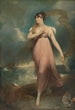 Portret van een vrouw in Miranda zegt Miss Gibbon te zijn - Sir Thomas Lawrence — weergave van het kunstwerk