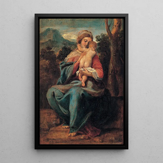 Sisto Badalocchio - Madonna with the Child.webp