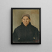 Vrouw van Nagylak - Samuel Brezina — ingelijst kunstwerk aan de muur