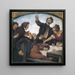Société joyeuse - Ludwig von Zumbusch — ingelijst kunstwerk aan de muur