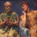 Socrates en Alcibiades - Kristian Zahrtmann — weergave van het kunstwerk